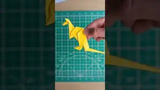 1 MINUTE How to Make an Easy Paper Kangaroo? #craft #handmade #handcraft #papercraft #origami #diy