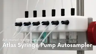 Automated reactor sampling with Atlas Syringe Pump Autosampler