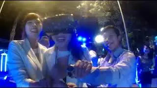 ReUP - PG g&aacute;i xinh h&ograve; h&eacute;t funny khi chơi thực tế ảo Oculus DK2 - Future Now 2015 | dTien87.com