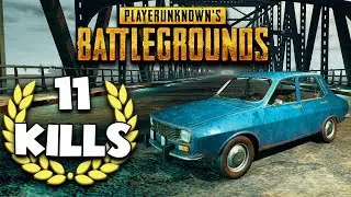 *PUBG WORLD RECORD* - SOLO CAR ONLY WIN, 11 KILLS! - PUBG