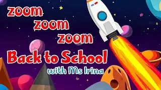 🎒✨ Back to School Learning Adventure with Ms. Irina | Space, Farm, Dinosaurs & Alphabet Fun! 🌈🚀