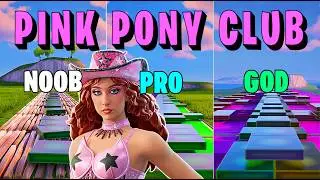 Chappell Roan - Pink Pony Club - Noob vs Pro vs God (Fortnite Music Blocks)