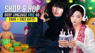 SHOP & HOP Mini tour| FREE AO Body Language | 1000L Giftcards + gifts Second Life