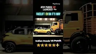 Tata Punch vs Lorry 🚛 | Real Crash, Strong Safety!