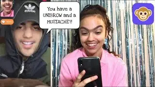 CATFISHING on the Monkey App! Part 3 | FUNNY VIDEO!