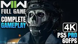 Call of Duty: Modern Warfare 2 Remastered - Full Gameplay Walkthrough (4K 60FPS) [PS5 Pro]