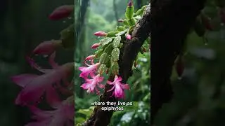 🌧️ Rainforest plants that drink from the air?