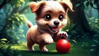 Ren the Dog&rsquo;s Magical Adventure | Short Bedtime Story for Kids