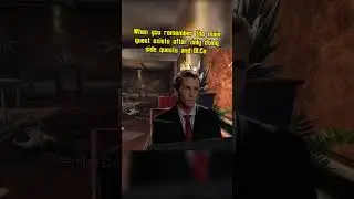 When you remember the main quest exists after only doing side quests and dlcs #fallout #memes