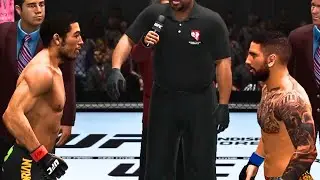 Jose Aldo vs Ilia Topuria FULL FIGHT | UFC Undisputed Forever AI Simulation Gameplay (CPU vs CPU)