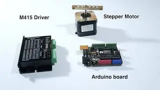 M415 Stepper Motor Driver and Arduino tutorial - zonemaker