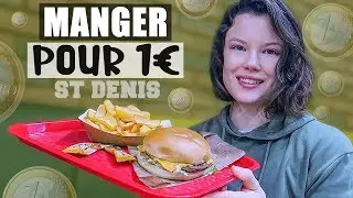 JE MANGE QUE DES TRUCS &Agrave; 1&euro; &Agrave; ST DENIS PENDANT 24H - Claire