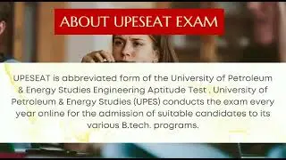 All about UPSEAT Exam | Top colleges | Study time  |  study materials | Aimeee