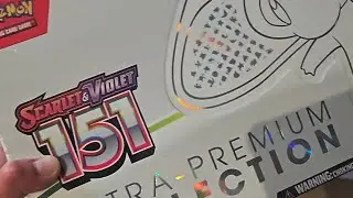 Mega Pokemon SV 151 UK product opening! Master Set Journey part 1.