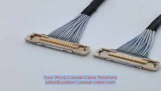Experience Bespoke Fine pitch coaxial cable Canada distributor ODM OEM Assembled for Gimbal Payloads