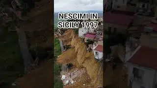 La frana di Niscemi &egrave; nota dal 1997 e avanzer&agrave;. #maltempo  #sicilyitaly#sicilian#highlight