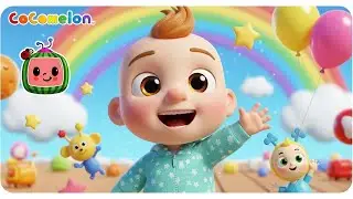 Noah&rsquo;s Happy Colorful Day 🌈 | Cocomelon Style Nursery Rhyme | 3D Cartoon Kids Song
