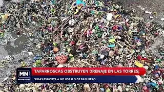 ¡Increíble! Hallan miles de taparroscas bloqueando el drenaje en Torreón 😱