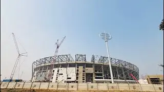 Varanasi International Cricket 🏏 Stadium 🏟️ Live Update ⛔️ #varanasi #cricketstadium 