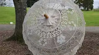 Bali Macrame Umbrella