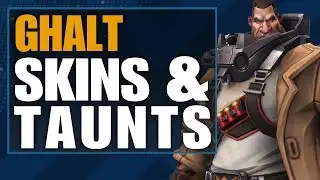 Firstlook at Ghalt's Skins & Taunts - Battleborn