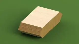 ✅💯✅ Solidwork Model for Ansys # 2 : Wedge