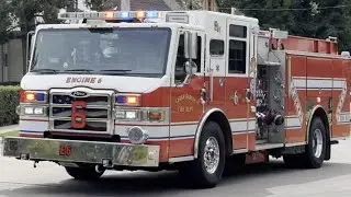 Cedar Rapids Fire Department Engine 6 Responding 9/9/2025
