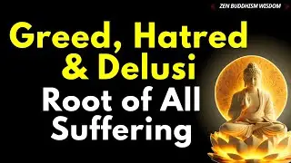 Why Greed, Hatred, and Delusion Are the Root of All Suffering | Buddhist Teachings Explained