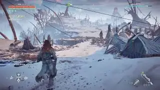 Horizon Zero Dawn Frozen Wilds Get First Bluegleam Trophy Weapon Banuk Powershot Bow