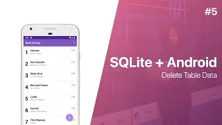 SQLite + Android &mdash; удаление данных из таблиц (приложение &laquo;Библиотека книг&raquo;) | Часть 5