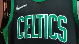 Баскетбольная джерси Finals NBA 2022 Nike Boston Celtics №0 Jayson Tatum Black Print