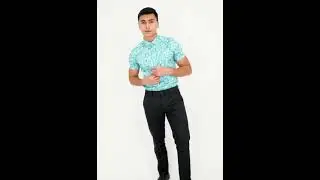 Alain Delon Short Sleeve Slim Fit Digital Printed Shirt - 14420043