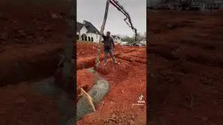 Footing pour #excavating #construction #excavation #dirtwork