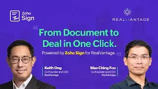 Компания Real Vantage использует Zoho Sign для ускорения обработки документов на 98% | Электронна...