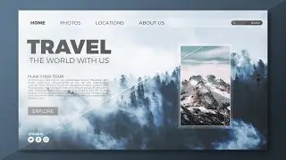 Web Page Design Idea | Affinity Designer Tutorial