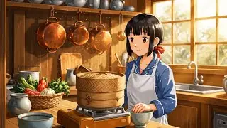 Afternoon to Dawn River Life ASMR🌿Ghibli Animation  Boat, Breeze, Cooking & Night Sounds।#ghibli