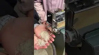 Healthy home rice milling solution, electric drill power, mill each meal fresh.#ricemill #machinery