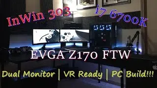 $1600 Gaming/Editing PC | IN WIN 303 | i7 6700k  | Z170 FTW | VR Ready |  Full PC Build (TimeLapse)
