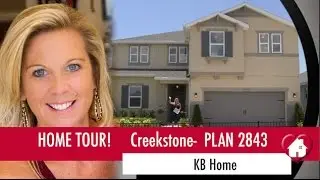 New Homes Orlando near Lake Nona and Medical City!  Plan 2843 at Creekstone by KB Home
