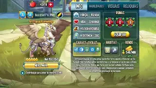 A PRIMEIRA DO BRASIL!! BATALHAS COM A GRIFFANIA IRONWINGS LV 150 - MOSTER LEGENDS