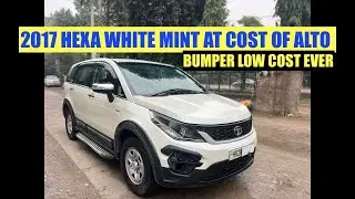 TATA HEXA 2017 SUPREME QUALITY HEXA XE AT COST OF ALTO, HEXA LIKE NEW CONDITION, HEXA ON ROAD COST