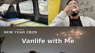 How I actually SURVIVE in this tiny van (Day 2) #vanlife #vlog #asmr #day2 #minivlog #campervan 🚐