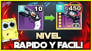 SUBE A NIVEL 450 DE FORMA EFICIENTE Y RAPIDA!! - CON 1 PERSONAJE