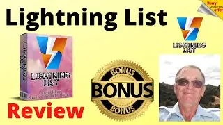 ⚡⚡Lightning List Review🍊LIGHTNING LIST🍊CUSTOM🍊BONUSES🍊🍊🍊