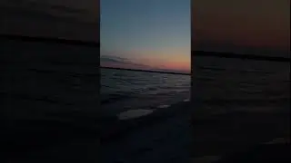 Manitoba lake🥰 рассвет на озере Манитоба #canada#shorts