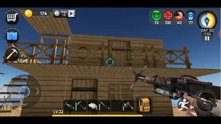 ocean survival gameplay in hindi (how to make 2nd Floor) part - 6