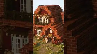 Aesthetic Autumn Cottagecore House in Minecraft 🍁🍂 with @ArichooMC