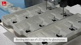 Adhesive beading: Bonding with DOPAG needle dispensing valves and 1K silicone DOWSIL&trade; 7091