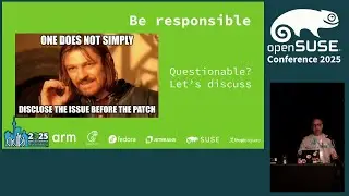 openSUSE Conference 2025 - What does 