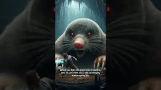 Veo 3 brings giant mole to life on osrs #oldschoolrunescape #osrs #veo3